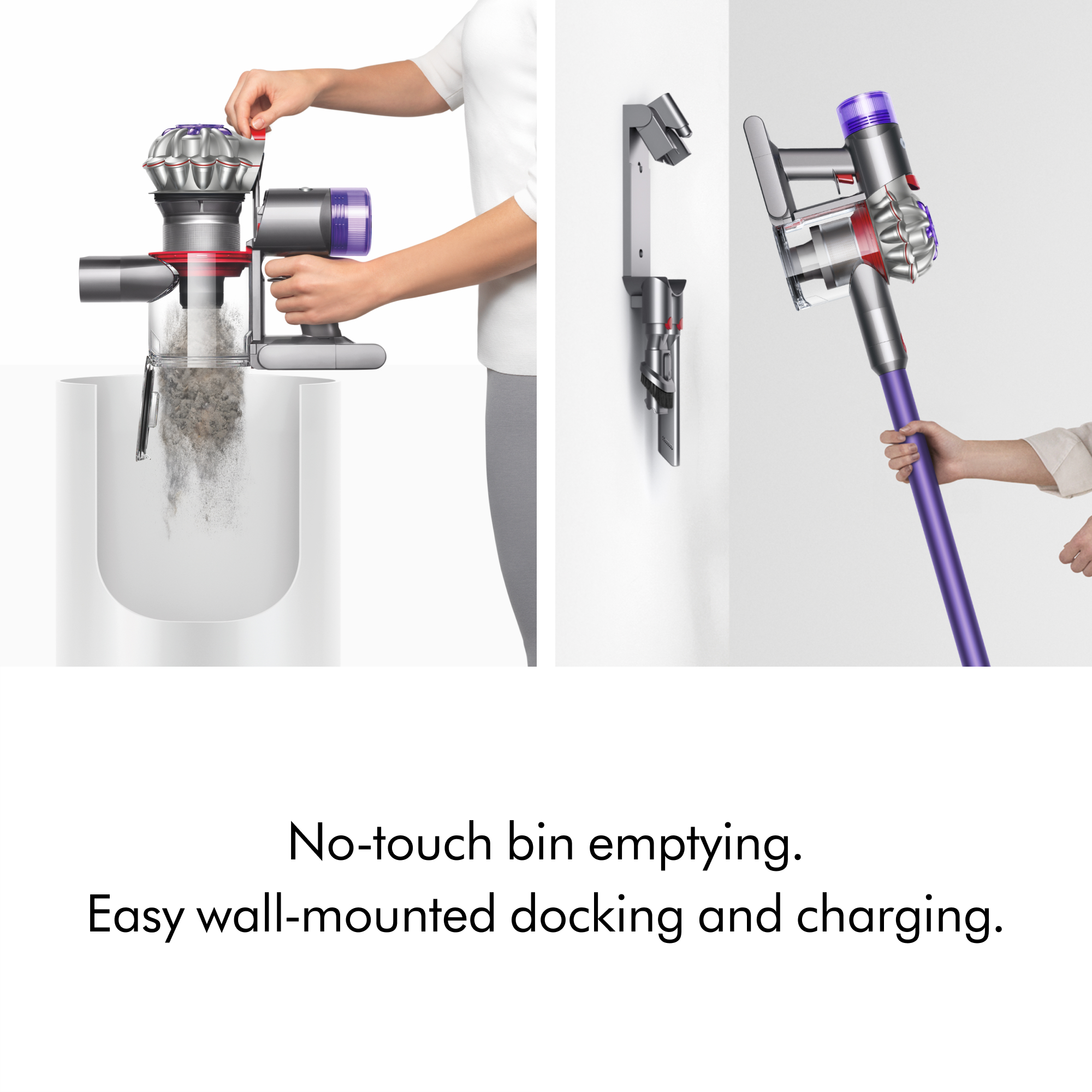 Dyson SV25 V8 Extra Cordless Vacuum | Purple | Refurbished